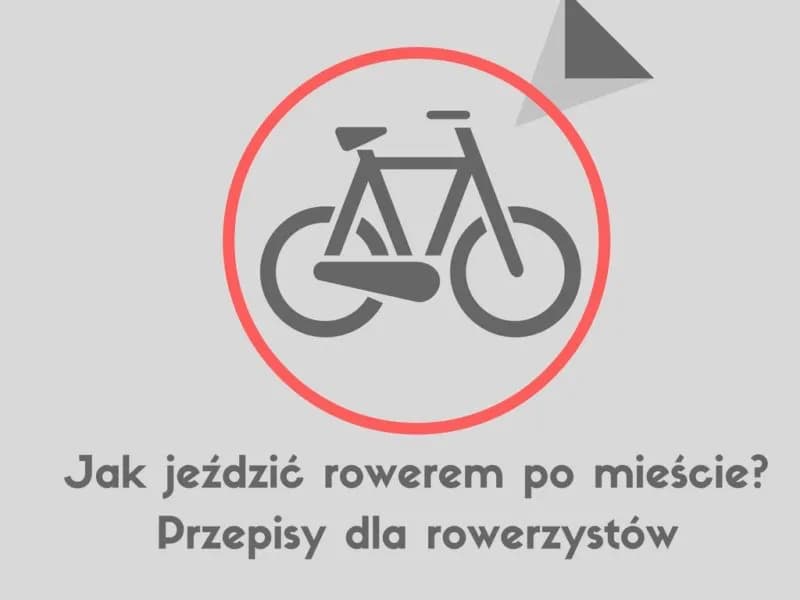 Jak jeździć rowerem po mieście - uniknij niebezpieczeństw i mandatów