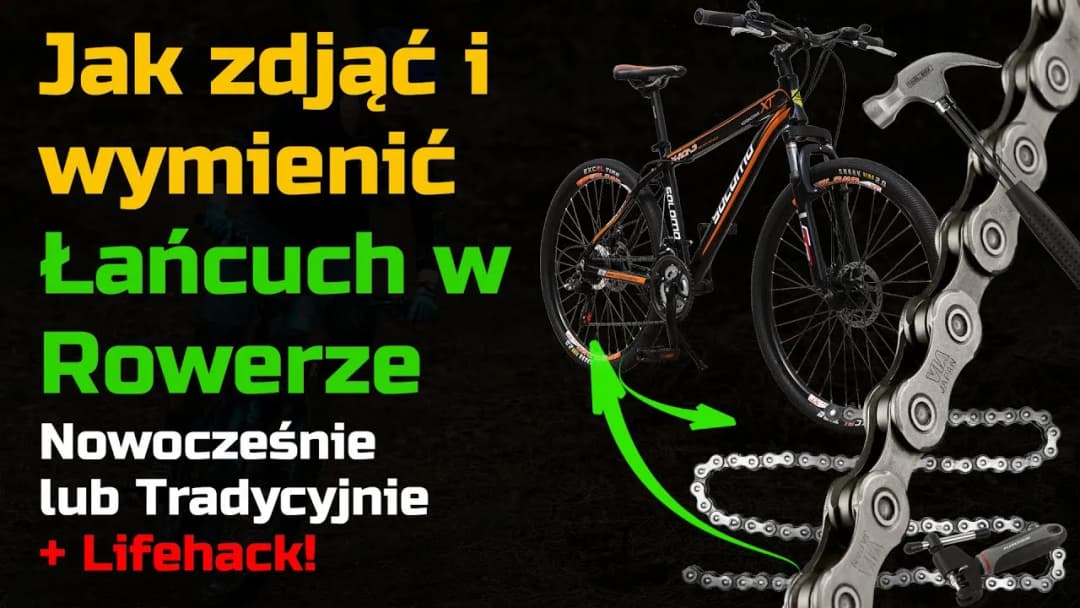 Jak zdjąć łańcuch z roweru - proste kroki, by uniknąć problemów
